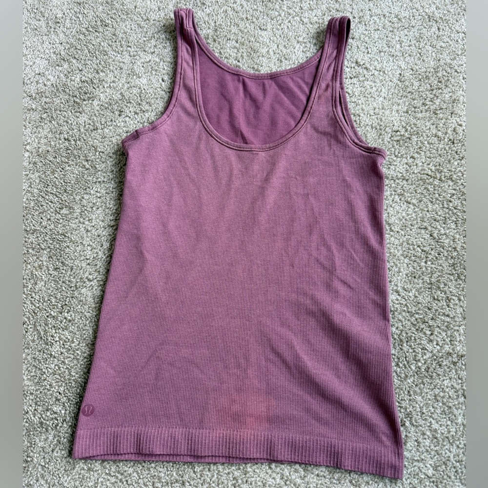 lululemon athletica Mauve Tank Top